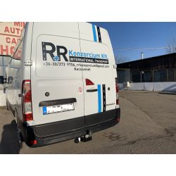 Renault Master III zárt 3000 kg vonóhorog